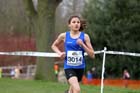 S. Sinha (Kent) on her way to winning the Under-13 Girls race, McCain Inter Counties Cross Country, Cofton Park, Birmingham.